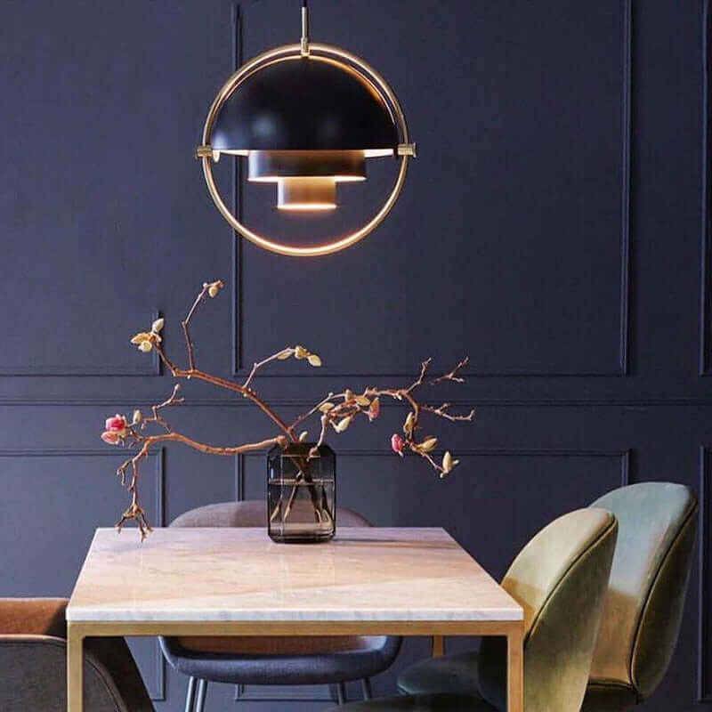 Modern Nordic Copper Plated Retro Table Lights Art Deco LED Desk