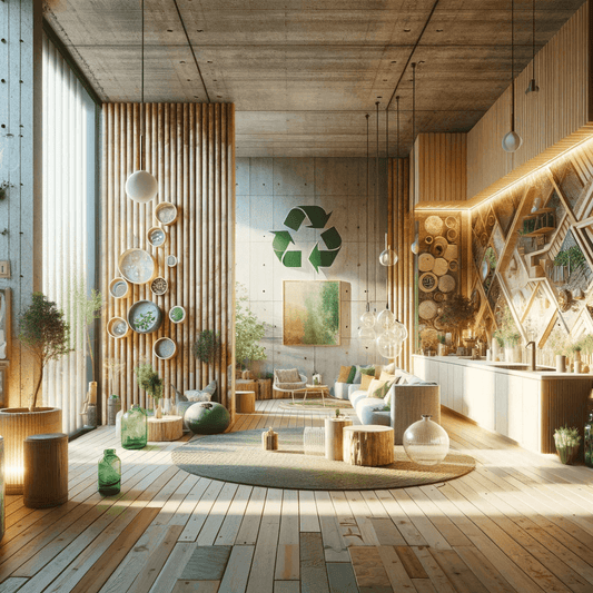 Embracing Sustainability: The Rise of Recycled Materials in Interior Design