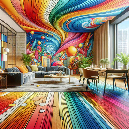 Transforming Spaces with Pop Art Murals: A Bold Statement