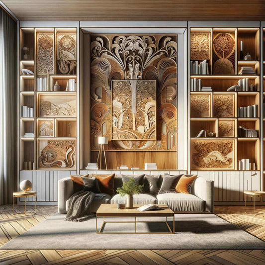 Elevating Interiors with Built-in Furniture and Marquetry: A Trend on the Rise