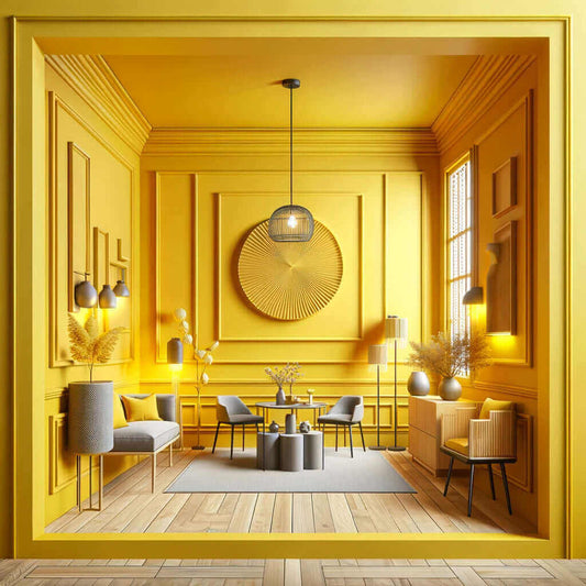 Use Yellow to Beat the Winter Blues in Your Interior Decoration