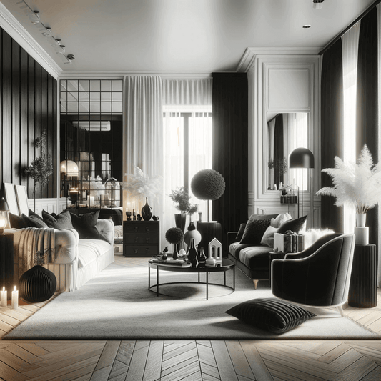 Embracing the Timeless Elegance of Black and White in Interior Design