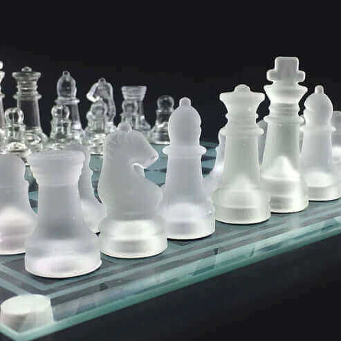 Glass Chess Set vs traditional chess sets