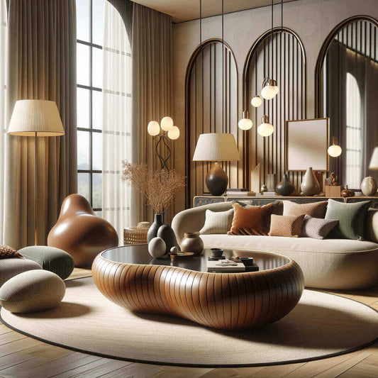 Embracing Curves: The Kidney Bean Shape Redefines Decor in 2024