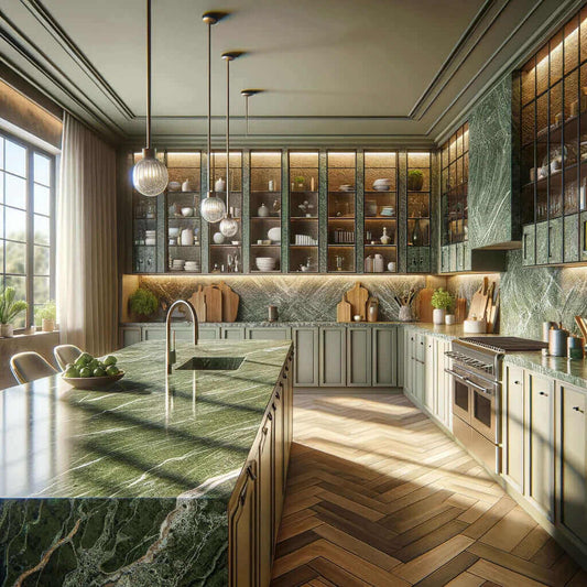 Olive Green Granite: A Retro Revival for the Contemporary Kitchen