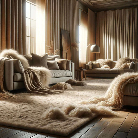 Wool in Modern Interior Design: Sustainability, Innovation, and Global Artistry
