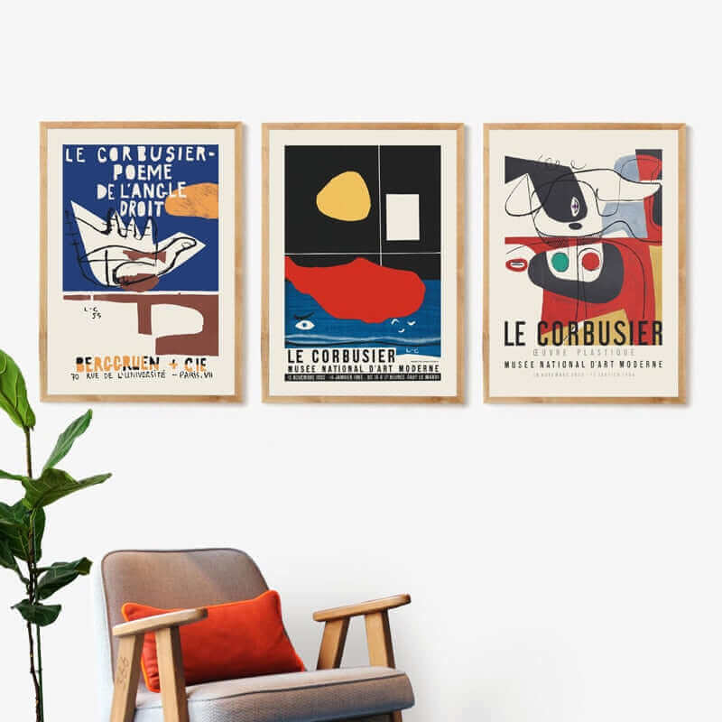 Joan Miro Exhibition Posters, Nauradika , Poster, posters, print, prints