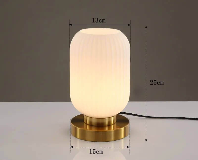 Modern Nordic Glass Table Lighting Fixtures
