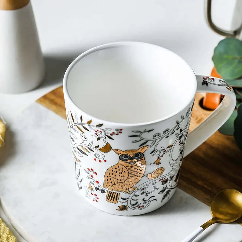 Happy Ceramic Coffee Cups