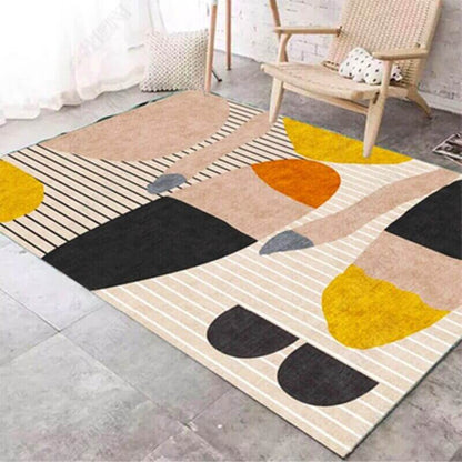 MCM Nordic Geometric Colourful Carpet