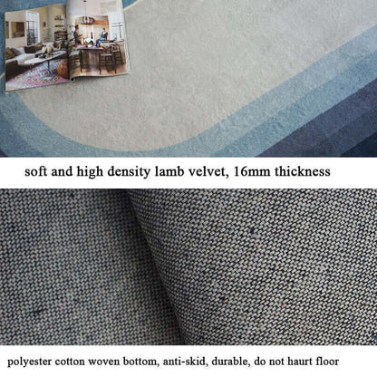 Oval Shaped Carpet | Mid-Century Modern Elegance