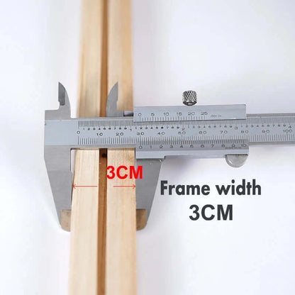 DIY Wooden Canvas Stretcher Frame