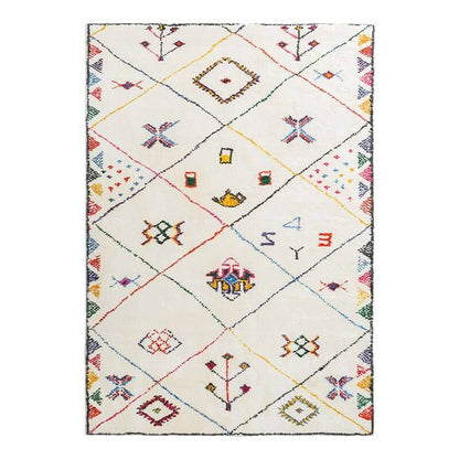 Ethnic Shaggy Rug For Contemporary Homes