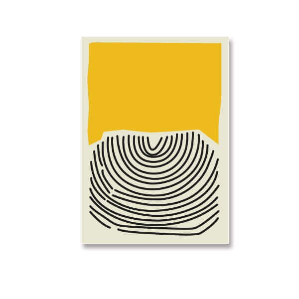 Mid Century Modern Abstract Poster Collection (Set of 3 or Single Poster)