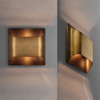 Elevate Your Entryway: Indulge in the Exquisite Lobby Copper Luxury Wall Lamp!