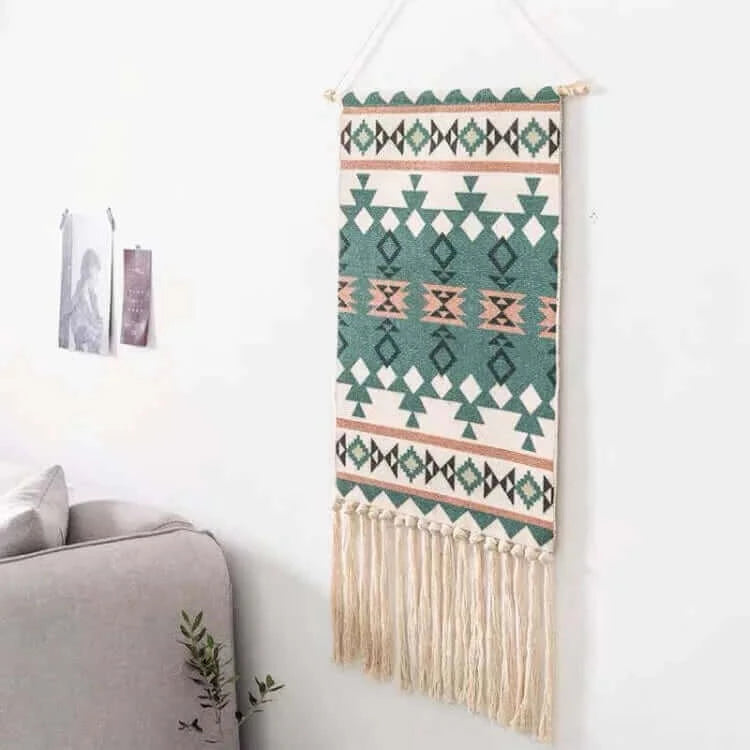 Macrame Hanging Cotton Tapestry