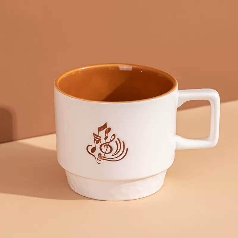 Chic Sunday Porcelain - Mid-Century Modern Retro Coffee Cups