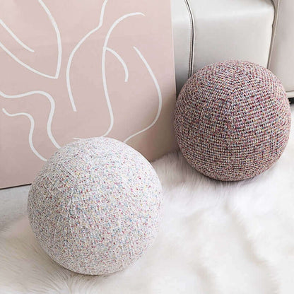 Luxury Ball Cushion, a one-of-a-kind accessory., Nauradika , soft furnishing