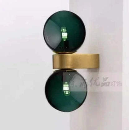 Chic Dual Bubble Wall Light - Modern & Versatile Lighting