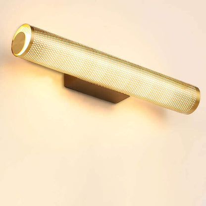 Contemporary Perforated Brass Wall Lamp