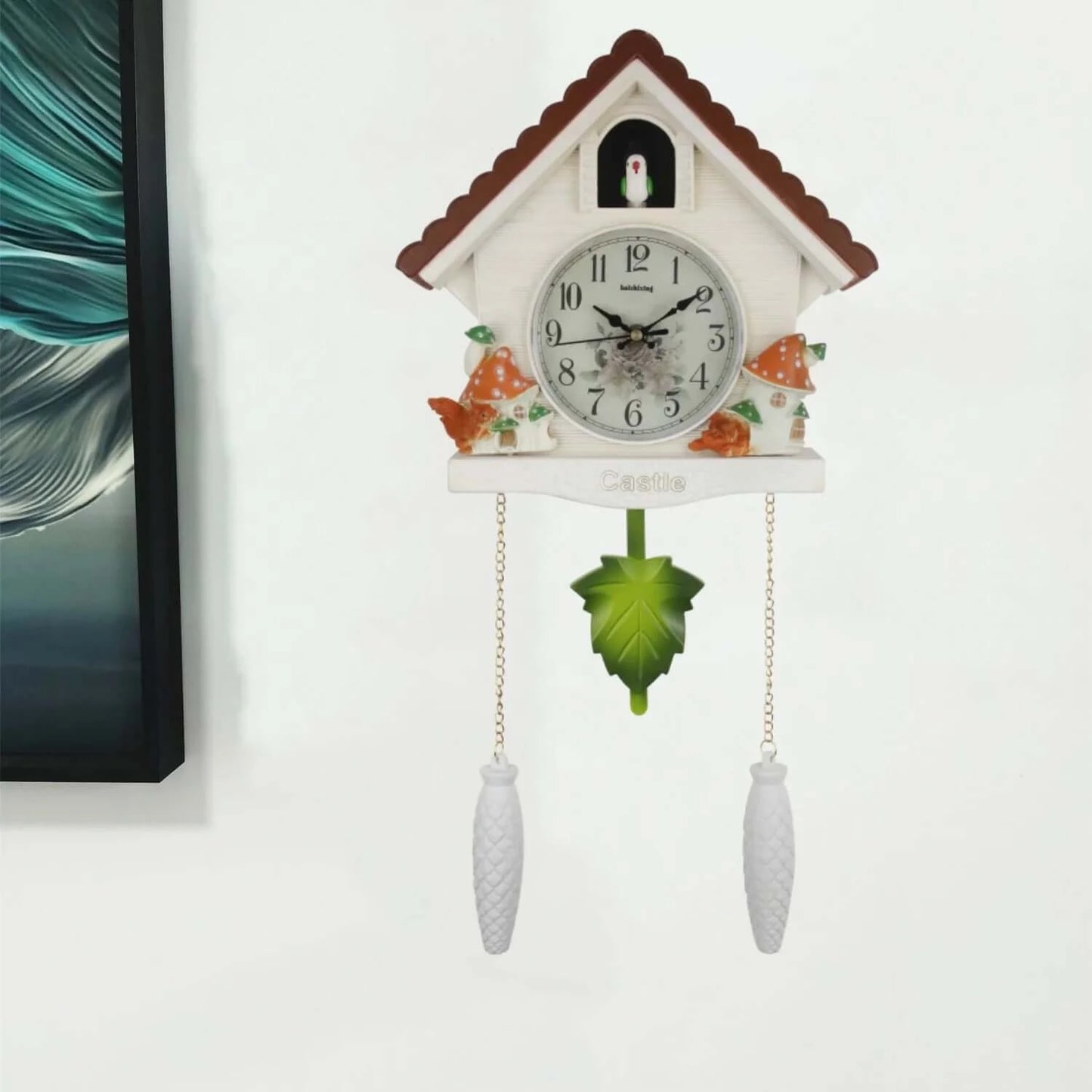 Enchanting Cuckoo Clock with Squirrels - A Touch of Nature in Your Home