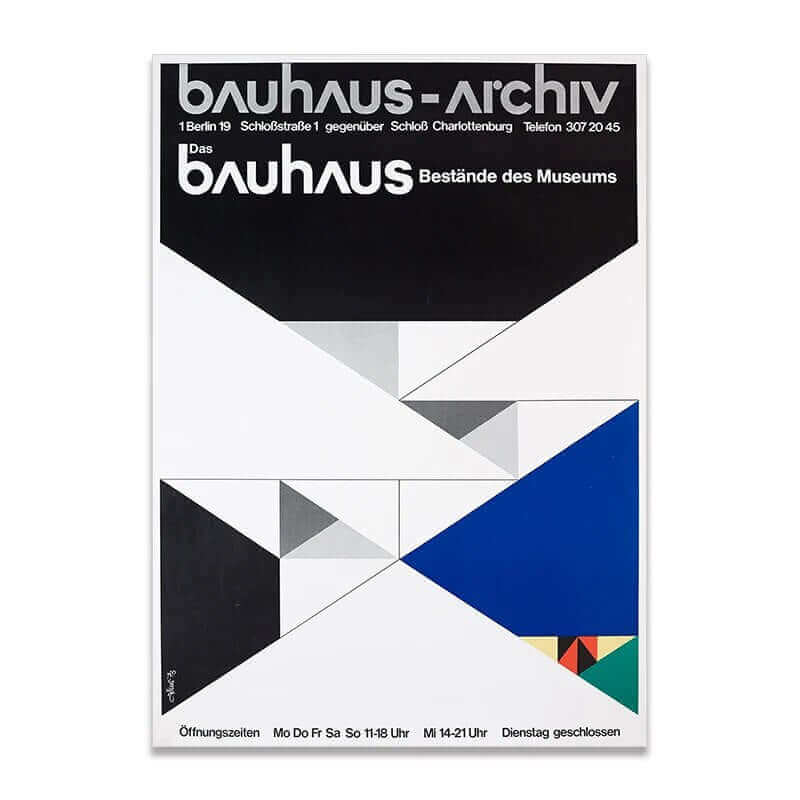 Creative Bauhaus Premium Canvas Poster