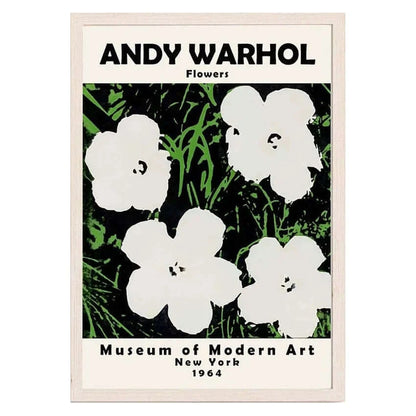 Andy Warhol Artwork Posters Printed on Premium Canvas