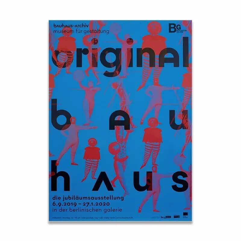 Creative Bauhaus Premium Canvas Poster