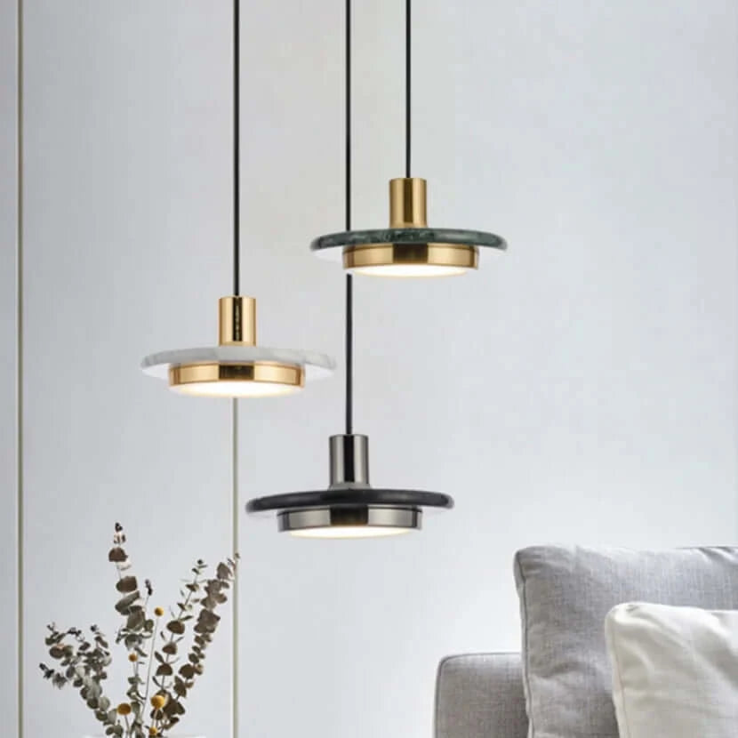 Marble LED Pendant Lights – Modern Elegance Redefined