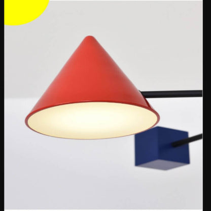 Magnificent Mid-Century Modern Colourful Ceiling Lamp