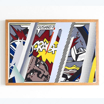 Lichtenstein Paintings Pop Art Premium Cotton Canvas Posters