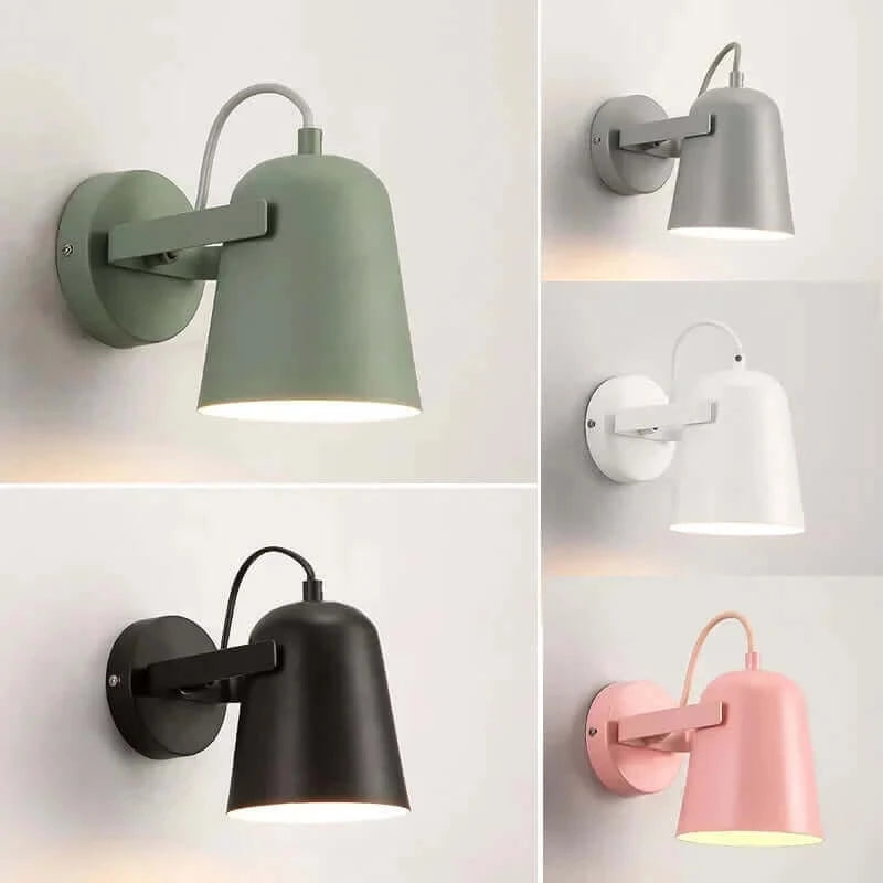 Nordic Bell Bedside Wall Lamp