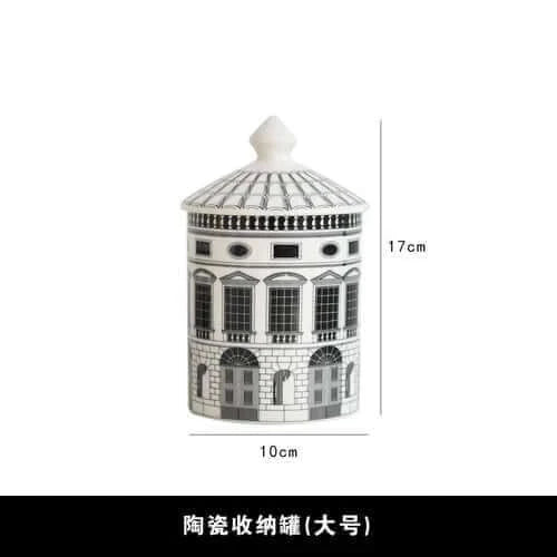 Retro Ceramic Storage Jars | Elegant European Style |