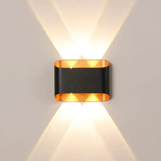 Sleek Waterproof LED Wall Lamp - Modern Minimalist Design