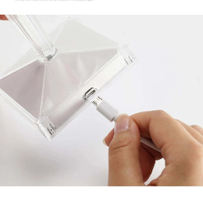 USB Rechargeable Acrylic Table Lamp