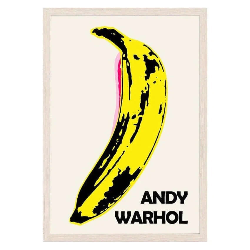 Andy Warhol Artwork Posters Printed on Premium Canvas
