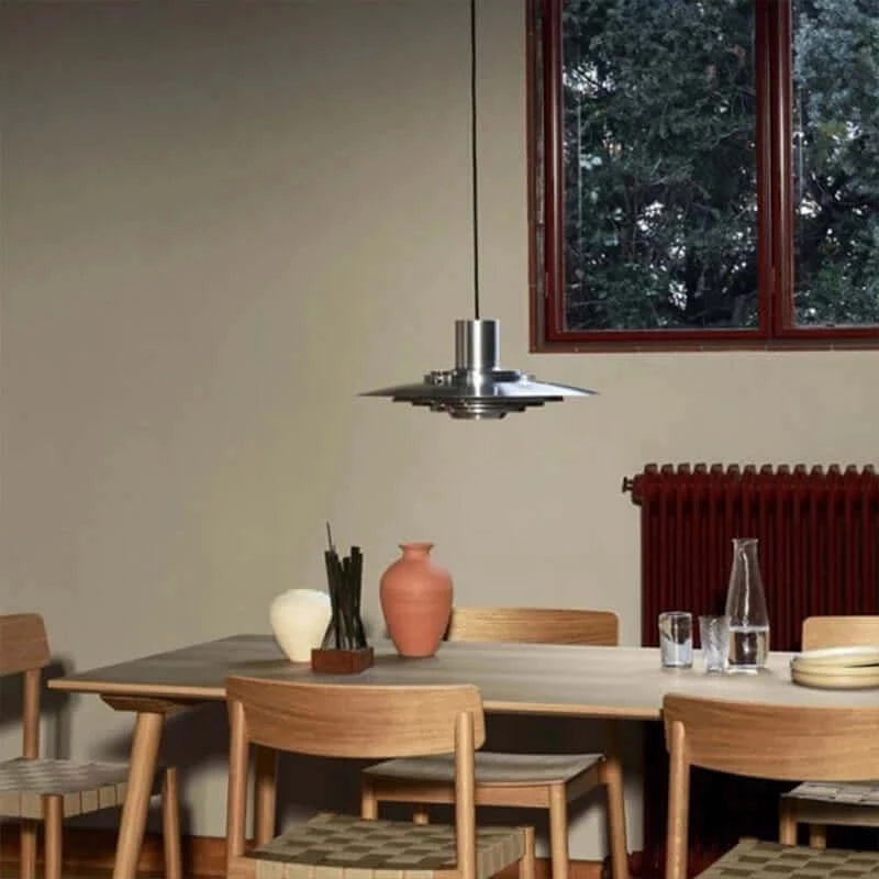 Danish Metal Umbrella Led Hanging Lamp