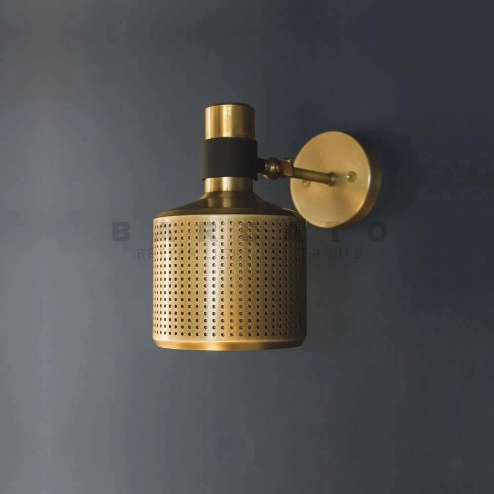 Elegant Radiance: The Gold LED Wall Lamp – Where Style Meets Function