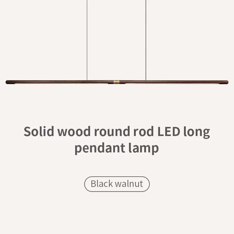 Unique Wooden Pendant Lighting for Kitchen Island