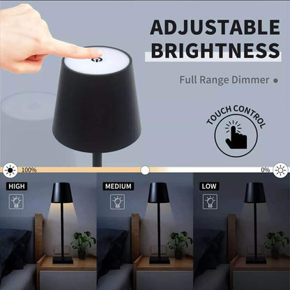 Rechargeable Alloy Table Lamps