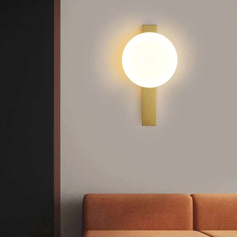 Modern Simple Art Deco Revival Wall Lamp