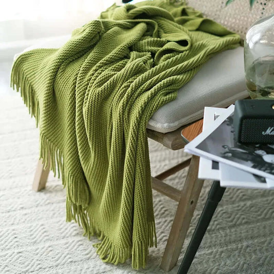 Great Value Nordic Knitted Throw