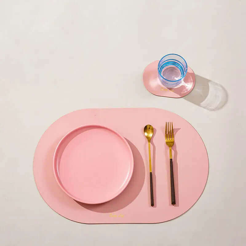 Faux Leather Placemats & Chargers