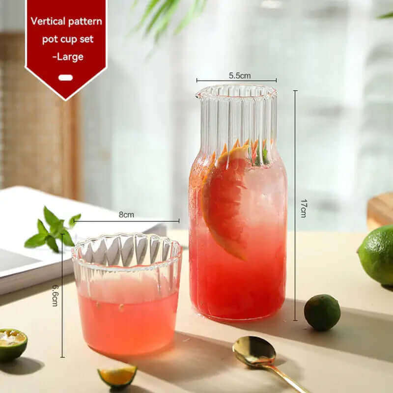 Bedside Water Carafe With Tumbler