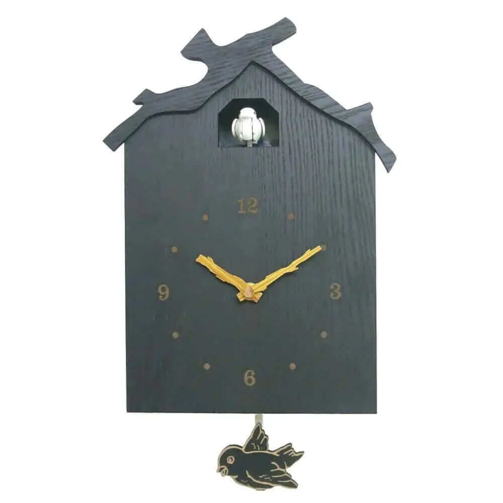 Black Wooden Cuckoo Clock, Nauradika of London, 14days, autopostr_pinterest_51712, classic Cuckoo Clock, Clocks, cuckoo, Cuckoo Clock Modern, deco, decor, decoration, Decorations, Decorative Accessories, Home & Garden, Modern Cuckoo Clocks, Wall Clocks