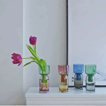 Bouquet and Single Flower Glass Vase, Nauradika of London, autopostr_pinterest_51712, deco, decor, decoration, Decorations, Decorative Accessories, glass vase, Home & Garden, Home Decor, modern glass vase, modern vase, vase, Vases
