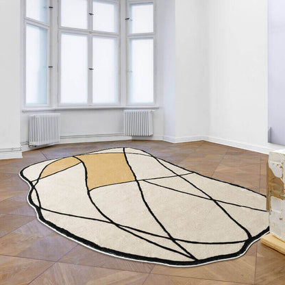 Very Stylish Danish Contemporary Living Room Carpet