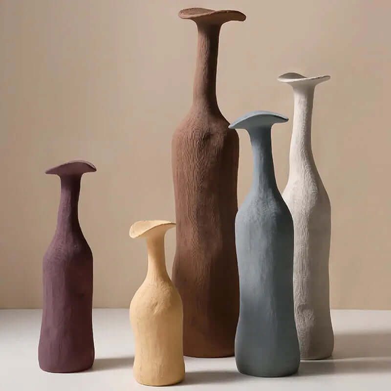 Minimalist Morandi Colored Vases