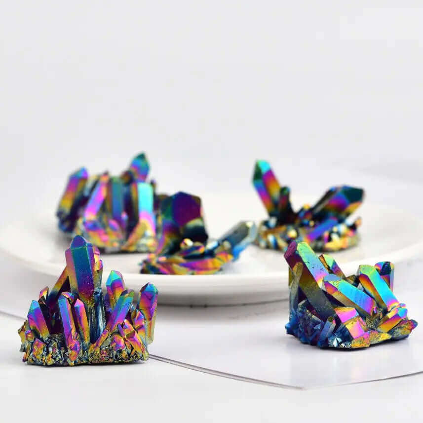 Rainbow Electroplate Quartz, Nauradika of London, gem, gems, Rainbow Electroplate Quartz
