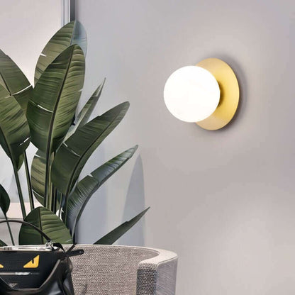 Simple Round Wall Lamp